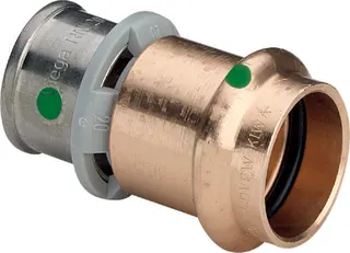 Viega Übergangsstück mit SC Sanpress 2213P in 16x15mm Rotguss