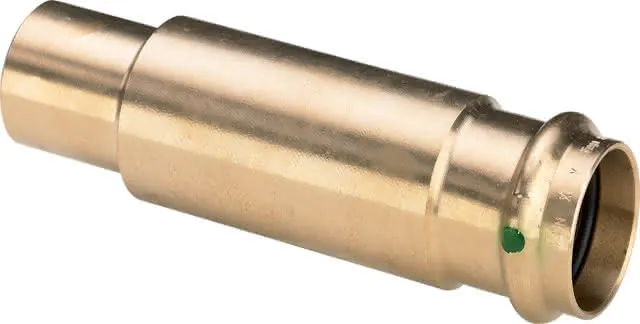 Viega Schiebemuffe mit SC Sanpress 2215.4 in 28mm Siliziumbronze