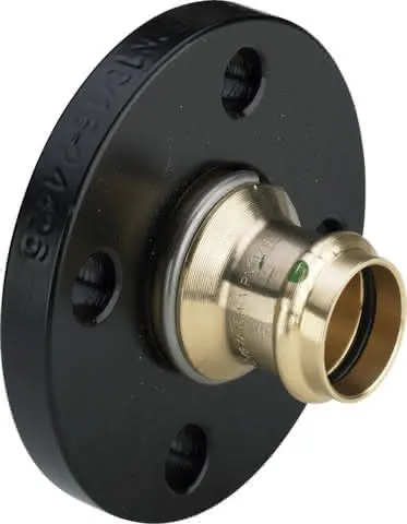 Viega Flansch mit SC Sanpress 2259.5 in 35mm Siliziumbronze