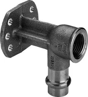 Viega Wandscheibe mit SC Sanpress 2225.6 in 15mm x Rp1/2 Siliziumbronze – Bild 2