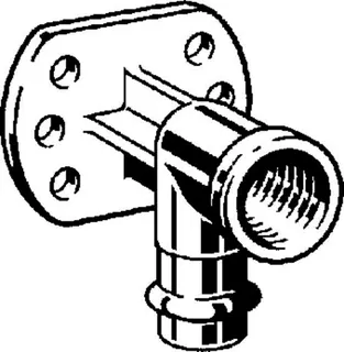 Viega Wandscheibe mit SC Sanpress 2225.6 in 15mm x Rp1/2 Siliziumbronze – Bild 4