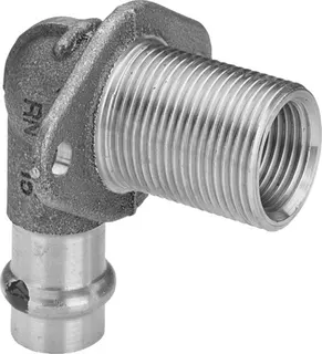 Viega Wanddurchführung mit SC Sanpress 2232.1 in 15mm x Rp1/2 x G3/4 x 55mm Rg – Bild 2