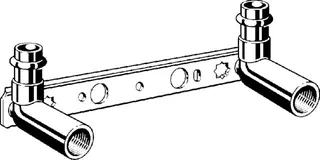 Viega Montageeinheit mit SC Sanpress 2221 in 15 x Rp1/2 x 45x150/200mm Sibr – Bild 3