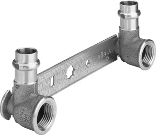 Viega Montageeinheit mit SC Sanpress 2222.05in15mmxRp1/2x150mm Siliziumbronze – Bild 2