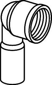 Viega Einsteckwinkel 90 Grad Sanpress 2214.3 in 15mm x Rp1/2 Siliziumbronze – Bild 3