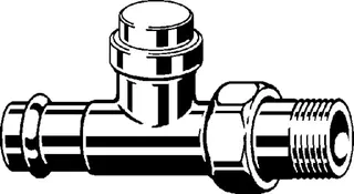 Viega Rücklaufverschraubung mit SC 2272.2 in 15mm x R1/2 vernickelt – Bild 3