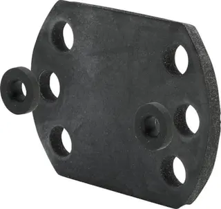 Viega Gummiplattenset 2141.6 aus Gummi für Wandscheiben