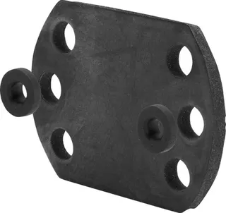 Viega Gummiplattenset 2141.6 aus Gummi für Wandscheiben – Bild 2