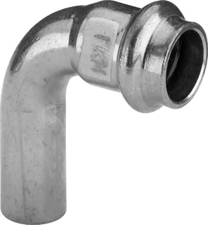Viega Bogen 90 Grad mit SC Profipress S 4516.1 in 28mm Kupfer – Bild 2