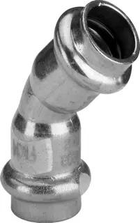 Viega Bogen 45 Grad mit SC Profipress S 4526 in 35mm Kupfer – Bild 2