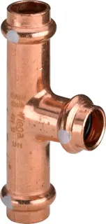 Viega T-Stück mit SC Profipress S 4518 in 15x12x15mm Kupfer
