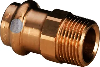Viega Übergangsstück mit SC Profipress S 4511 in 12mm x R3/8AG Rotguss
