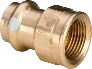Viega Übergangsstück mit SC Profipress S 4512 in 18mm x Rp1/2IG Rotguss