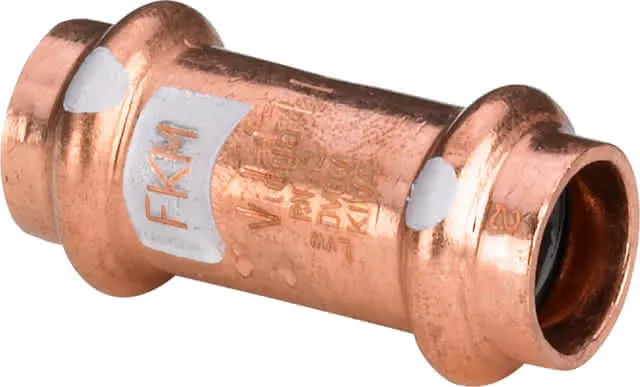 Viega Muffe mit SC Profipress S 4515 in 18mm Kupfer