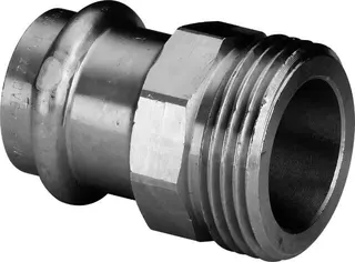 Viega Übergangsstück mit SC Profipress S in 22mm x G1 Siliziumbronze – Bild 2