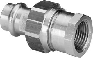Viega Verschraubung mit SC Profipress S 4562 flachdichtend in 28mm x Rp1 – Bild 2