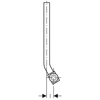 Mepla Metallrohr T-Stück d=20-15 Nr. 612.362.22 per Stück – Bild 3