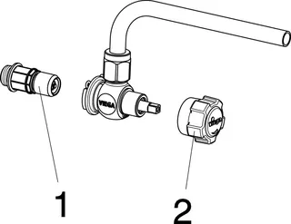 Viega Probenahmeventil 2223.1 in G3/8 Rotguss – Bild 4
