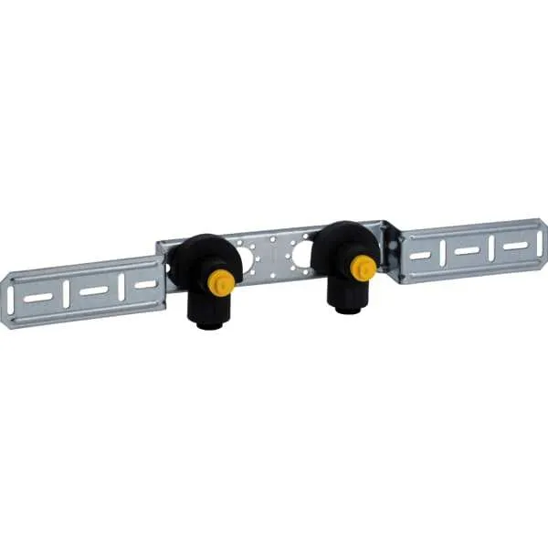 Geberit PushFit Anschlusswinkel 20x1/2" 2-fach vorm.,schallg.(Rg), 651.290.00.1