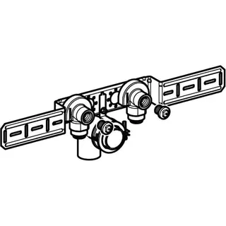 Geberit PushFit Anschlusswinkel 20x1/2" 2-fach vorm.,schallg.(Rg), 651.288.00.1 – Bild 3