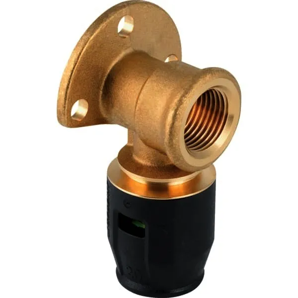 Geberit PushFit Anschlusswinkel 90' (Ms) 20x1/2", 651.291.00.1