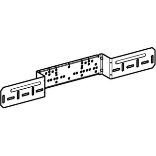 Geberit PushFit Montageplatte abgesetzt 2-fach, 650.732.002 – Bild 3