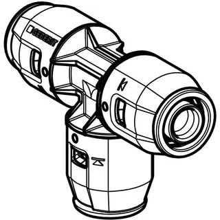 Geberit PushFit T-Stück 25mm 652.310.00.1 – Bild 3