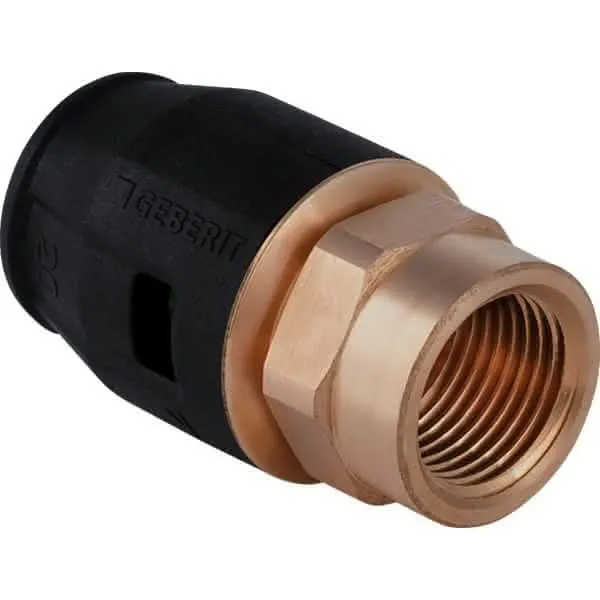Geberit PushFit Übergang mit IG (Rg) 25x1", 652.543.00.1