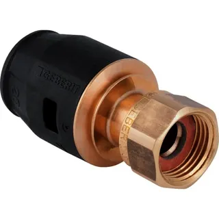 Geberit PushFit Übergang m.Überwurf- mutter,flachd.(Rg) 25x1", 652.583.00.1