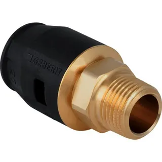 Geberit PushFit Übergang mit AG (Ms) 16x1/2", 650.551.00.1