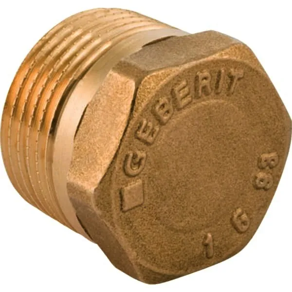 Geberit PushFit Stopfen mit AG (Rg) 3/4", 602.480.00.1