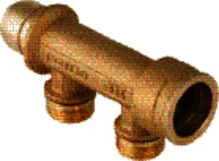Geberit PushFit Verteiler 2-fach mit Steckanschluss (Ms) M25, 653.422.00.1 – Bild 2