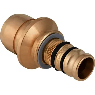 Geberit PushFit Steckübergang auf Mepla (Ms) 28x26mm, 653.443.00.1