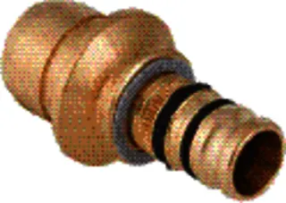 Geberit PushFit Steckübergang auf Mepla (Ms) 28x32mm, 653.444.00.1