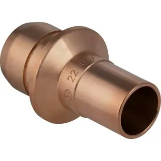 Geberit PushFit Steckübergang auf Mapr. m.Einschubende(Rg) 28x22mm, 653.454.00.1