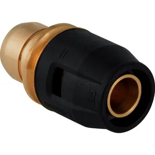 Geberit PushFit Steckübergang auf Push- Fit Rohr d25 (Ms), 28x25mm, 653.462.00.1