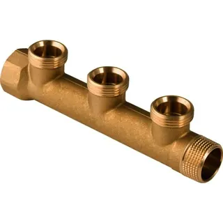 Geberit PushFit Verteiler auf Eurokonus, 3-fach (Ms), 3/4"x3/4", 612.423.00.1 – Bild 2