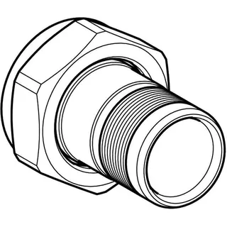 Geberit PushFit Verteilerabgang mit Steckende 20x3/4", 651.624.00.1 – Bild 3