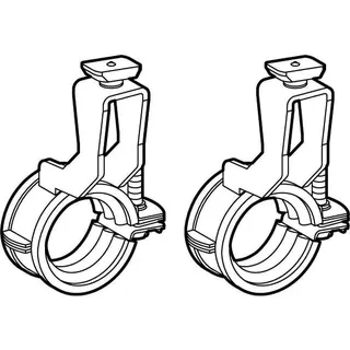 Geberit PushFit Befestigungs-Set f.Ver- teiler an GIS,gekr.25-30mm, 653.493.00.1 – Bild 3