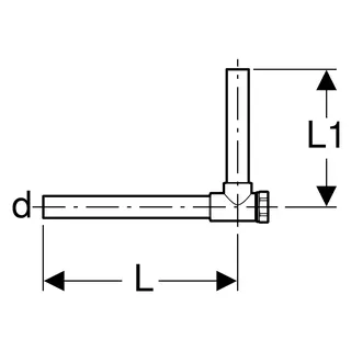 Mepla Absperrpassbogen f. Sockelleisten- anschluß, Nr. 611.603.22.2 per Stück – Bild 4