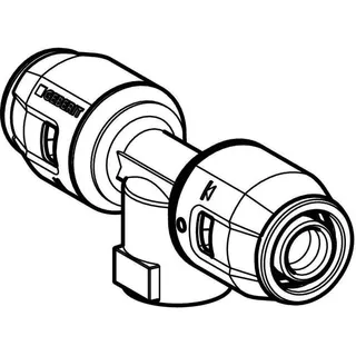 Geberit PushFit T-STück mit IG (Ms) 652.362.00.1, 25x3/4"x25 – Bild 3