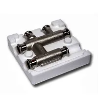 SANHA-Therm Kreuzungs-T-Stück 24000 mit Isolierbox, 24580 22x15x22