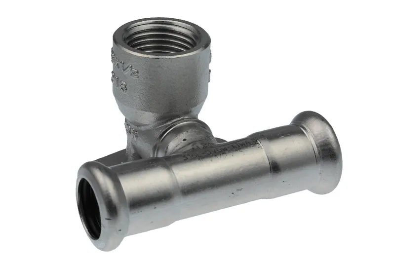 AIPS VSH XPress Edelstahl Doppelwandsch. d15xRp1/2 (DN15)x15 I/I/I 90Gr VA