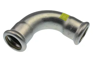 AIPS VSH XPress Edelstahl Gas Bogen d108 I/I 90Gr VA HNBR
