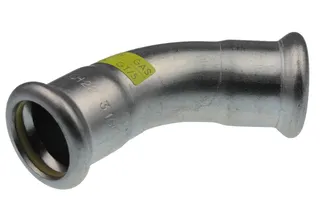 AIPS VSH XPress Edelstahl Gas Bogen d88,9 I/I 45Gr VA HNBR