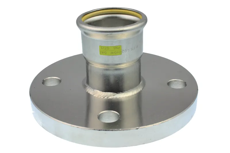 AIPS VSH XPress Edelstahl Gas ÜG-Flansch d108xDN100 PN 10/16 I/A, VA HNBR