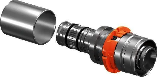 Uponor SPI S-Press Übergangskupplung auf Rapex 20-20