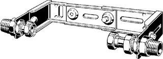 Viega Wasserzählerbügel Easytop 2230.70 in Qn2,5 x R1 x R1 Siliziumbronze – Bild 3