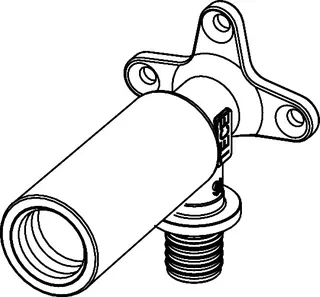 TECEflex Wandscheibe lang Dim. 16 x Rp 1/2", Siliziumbronze – Bild 4