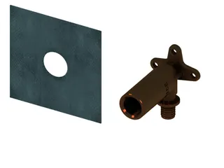 TECEprofil System-Wandscheibe TECEflex 16x1/2", lange Ausf., Siliziumbronze – Bild 2